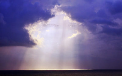 I felt the heavens open up and a sublime healing light poured
